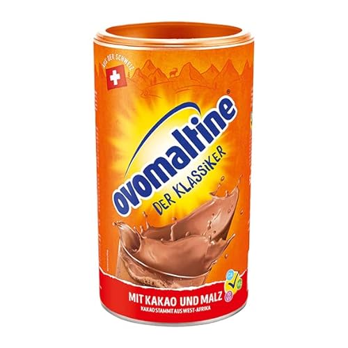 Ovomaltine Getränkepulver Nachfüllbeutel 500 g, 2er Pack (2 x 500 g) von OVOMALTINE