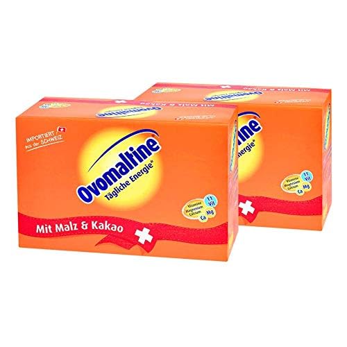 Ovomaltine Getränkepulver Portionsbeutel, 2er Pack (2 x 1.8 kg) von Ovomaltine