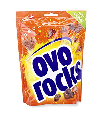 Ovomaltine Ovo Rocks - der leckere Snack umhüllt mit Schokolade, 6er Pack (6 x 70 g) von Ovomaltine