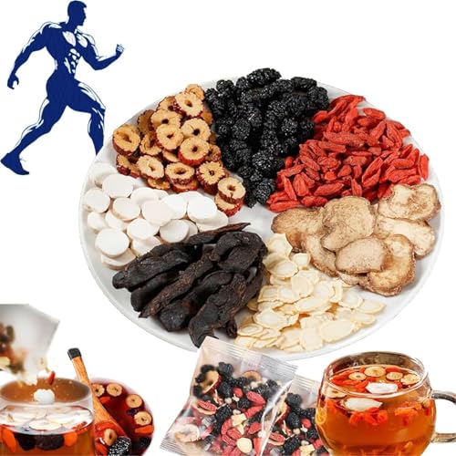 Kidney Tea Formula Ginseng Six Treasure Tea,Ginseng Five TreasureTea,Liver And Kidney Cleanse Detox & RepairTea,Chinese KidneyCleansingTea (2) von OWSEN