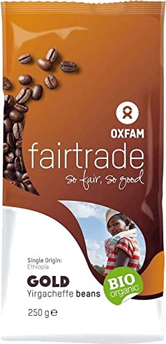Arabica-Kaffeebohnen YIRGACHEFFE ETIOPIA FAIR TRADE BIO 250 g - OXFAM Arabica-Kaffeebohnen YIRGACHEFFE ETIOPIA FAIR TRADE BIO 250 g - OXFAM von OXFAM