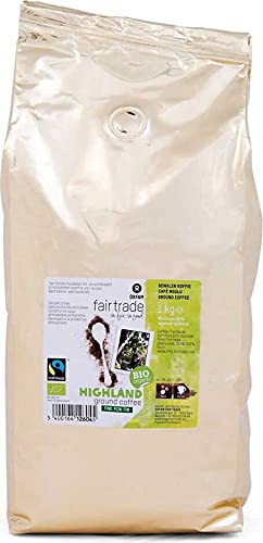 Gemahlener Kaffee Arabica und Robusta - Hochgebirge, Fair Trade, Bio 1kg - Oxfam Gemahlener Kaffee Arabica und Robusta - Hochgebirge, Fair Trade, Bio 1kg - Oxfam von OXFAM