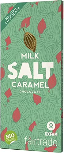 Milchschokolade mit salzigem Karamell FAIR TRADE BIO 100 g - OXFAM Milchschokolade mit salzigem Karamell FAIR TRADE BIO 100 g - OXFAM von OXFAM