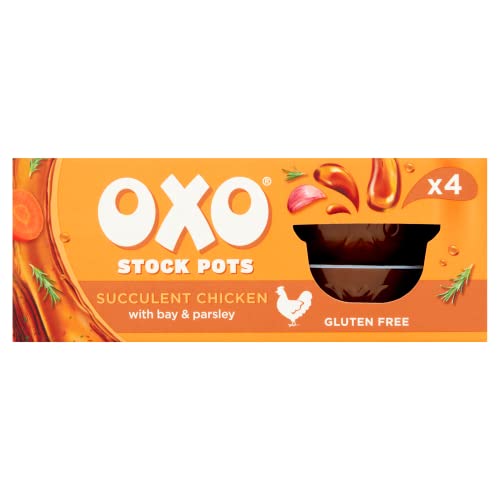 OXO Suppentöpfe Sukkulenten Huhn mit Lorbe & Petersilie, 4 x 20 g (80 g) von OXO