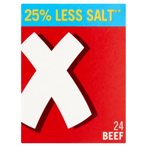OXO 24 Salzreduzierte Big Flavour Rinderbrühe Würfel 142 g (1 Stück) OXO 24 Salzreduzierte Big Flavour Rinderbrühe Würfel 142 g (1 Stück) von OXO