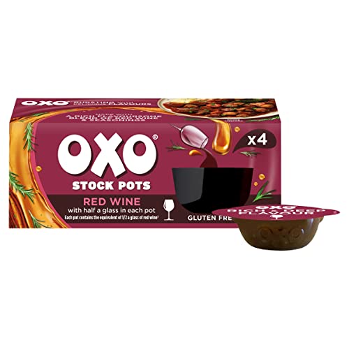 Oxo Suppentöpfe, Rotwein, 4 x 20 g von OXO