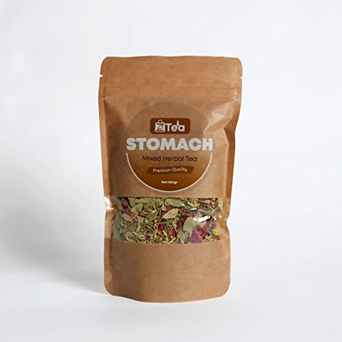 Oz Tea Stomach Tee 100 Gramm - Loser Tee für einen gesunden Magen mit besonderem Geschmack und ausgezeichneter Qualität von OZ Tea