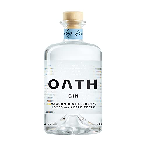 Oath GIN | New Western Style Gin hergestellt in Finnland mit finnischem Hafer und australischen Äpfeln | Von den Profisportlern Valtteri Bottas und Tiffany Cromwell | 1 x 50cl | 42,7% vol Oath GIN | New Western Style Gin hergestellt in Finnland mit finnischem Hafer und australischen Äpfeln | Von den Profisportlern Valtteri Bottas und Tiffany Cromwell | 1 x 50cl | 42,7% vol von O/\TH