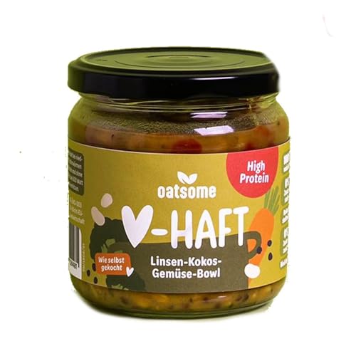 Oatsome Linsen-Kokos-Gemüse-Bowl 350g - Herzhaft gesunde Bowls Oatsome Linsen-Kokos-Gemüse-Bowl 350g - Herzhaft gesunde Bowls von Oatsome
