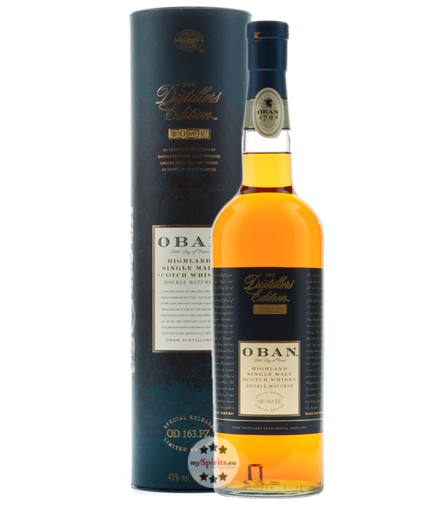 Oban Distillers Edition Highland Single Malt Whisky (43 % vol., 0,7 Liter) von Oban Distillery