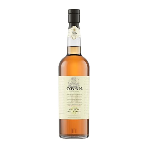 OBAN 14 Jahre | Single Malt Scotch Whisky | aromatischer | handgefertigt aus den schottischen Highlands | 40% vol | 700ml Einzelflasche | von Oban