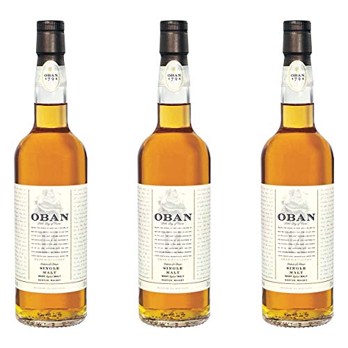 Oban 14 Years/Jahre, 3er, Single Malt, Whisky, Scotch, Alkohol, Alokoholgetränk, Flasche, 43%, 700 ml, 75906 von Oban