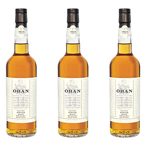 Oban 14 Years/Jahre, 3er, Single Malt, Whisky, Scotch, Alkohol, Alokoholgetränk, Flasche, 43%, 700 ml, 75906 Oban 14 Years/Jahre, 3er, Single Malt, Whisky, Scotch, Alkohol, Alokoholgetränk, Flasche, 43%, 700 ml, 75906 von Oban
