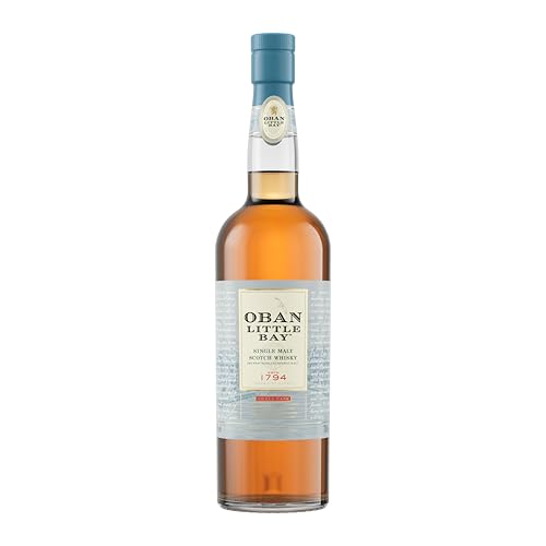 Oban Little Bay, Highland Single Malt Scotch Whisky, aromatischer, handverlesen aus Schottland, 43% vol, 700ml Einzelflasche von Oban