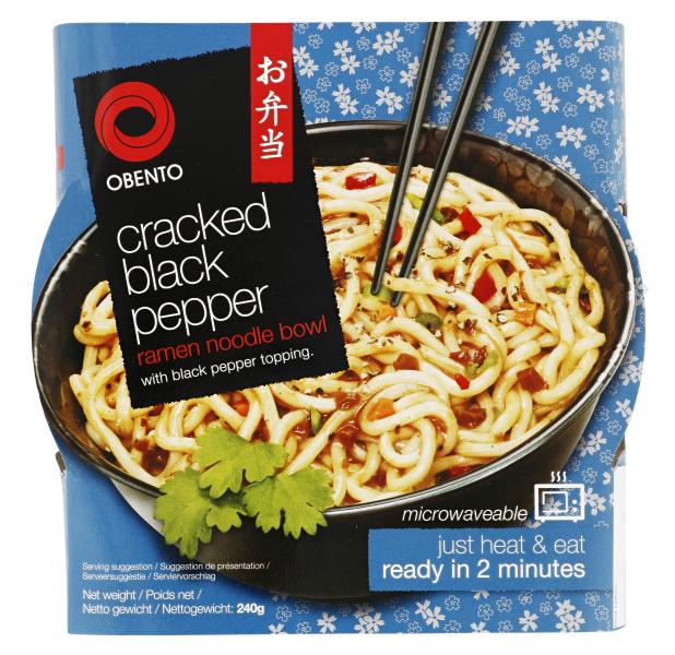 Obento Cracked Black Pepper Ramen Noodle Bowl von Obento