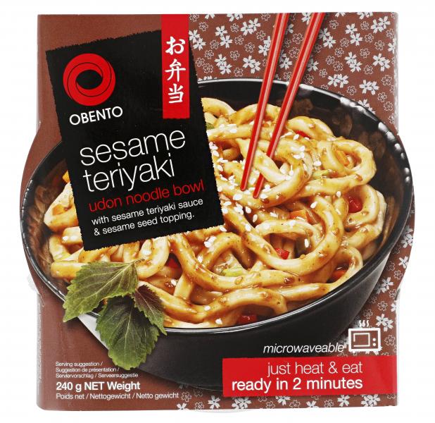 Obento Sesame Teriyaki Udon Noodle Bowl von Obento