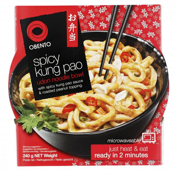 Obento Spicy Kung Pao Udon Noodle Bowl von Obento