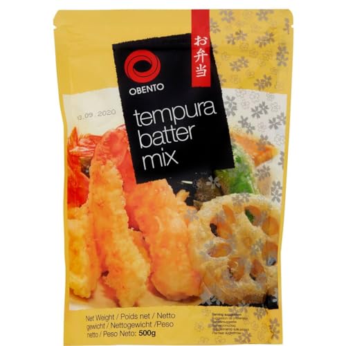 Obento Tempura Batter Mix Tempura Back-Frittiermischung, 500 gramm von Obento