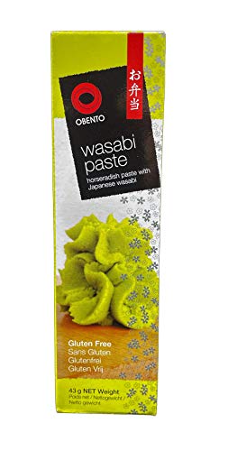 Obento Wasabi Paste, Meerrettichpaste mit Wasabi (6x43 g) von Obento