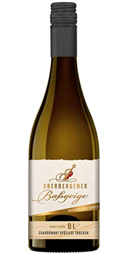 Oberbergener Baßgeige Chardonnay BL Spätlese trocken, 0,75l / Röstaromen & Mineralität / Ideal zu Fisch & Käse / 6-8 Jahre Lagerdauer Oberbergener Baßgeige Chardonnay BL Spätlese trocken, 0,75l / Röstaromen & Mineralität / Ideal zu Fisch & Käse / 6-8 Jahre Lagerdauer von Oberbergener Baßgeige