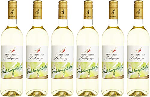 Oberbergener Baßgeige Frühlingsbote Müller-Thurgau QbA trocken, 6x 0,75l I Fruchtiger Geschmack I Ideal zu Spargel I Terrassenwein aus Baden Oberbergener Baßgeige Frühlingsbote Müller-Thurgau QbA trocken, 6x 0,75l I Fruchtiger Geschmack I Ideal zu Spargel I Terrassenwein aus Baden von Oberbergener Baßgeige