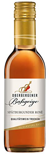 Oberbergener Baßgeige Spätburgunder Rosé QbA trocken (1 x 0.25 l) von Oberbergener Baßgeige