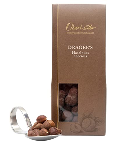 Oberhöller Dragee mit Feinbitter Schokolade überzogene Haselnüsse, 100 g - 100% gentechnikfrei, ohne Konservierungsmittel, Qualitätsprodukt Made in Südtirol von Oberhöller Finest Gourmet Chocolate