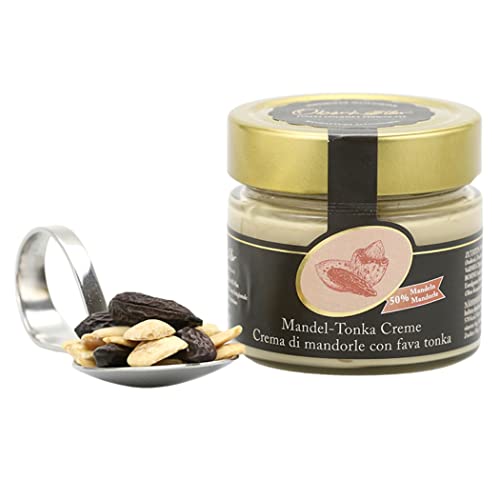 Oberhöller Mandel-Tonka Creme Aufstrich, 200 g - ohne Palmöl, gentechnikfrei, ohne Konservierungsmittel - Qualitätsprodukt Made in Südtirol Oberhöller Mandel-Tonka Creme Aufstrich, 200 g - ohne Palmöl, gentechnikfrei, ohne Konservierungsmittel - Qualitätsprodukt Made in Südtirol von Oberhöller Finest Gourmet Chocolate