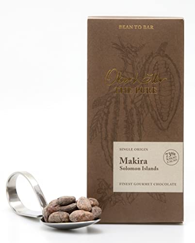 Oberhöller Schokolade MAKIRA SOLOMON ISLANDS, 70 g - The Pure aus einer Sorte produziert - 100% gentechnikfrei, ohne Konservierungsmittel, Bean-to-Bar, Qualitätsprodukt Made in Südtirol von Oberhöller Finest Gourmet Chocolate