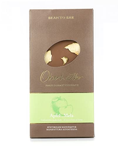 Oberhöller Vollmilchschokolade mit Apfel, 100 g - 100% gentechnikfrei, ohne Konservierungsmittel, Bean-to-Bar, Qualitätsprodukt Made in Südtirol Oberhöller Vollmilchschokolade mit Apfel, 100 g - 100% gentechnikfrei, ohne Konservierungsmittel, Bean-to-Bar, Qualitätsprodukt Made in Südtirol von Oberhöller Finest Gourmet Chocolate