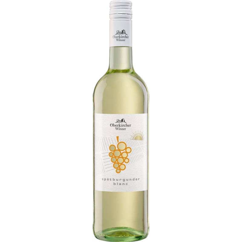Oberkircher Winzer Spätburgunder Blanc QbA, Trocken, Baden, Baden, 2024, Weißwein von Oberkircher Winzer eG - Renchener Str. 42, 77704 Oberkirch