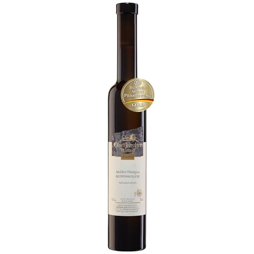 Oberkircher Winzer Müller-Thurgau Beerenauslese - COLLECTION OBERKIRCH - eine besondere Kostbarkeit mit exotischer Fruchtsüße und zarter Säure - Badischer Wein, Anbaugebiet Ortenau (1 x 0,375l) von Oberkircher Winzer