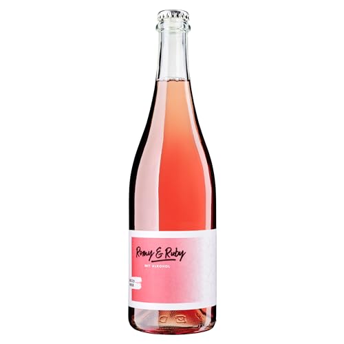 Oberrotweiler ROMY & RUBY Secco Rosé, Perl-Wein mit zugesetzter Kohlensäure, frisch & fruchtig - ideal als Prosecco und Sekt Alternative oder als Geschenk (1 x 0,75l) von Oberrotweiler Winzerverein eG