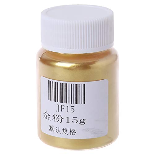 15 g essbares Goldpulver, goldenes Kuchendekoration, Lebensmittel, Kekse, Mousse, Kuchen, Macaron, Schokolade, Backfarbe 15 g essbares Goldpulver, goldenes Kuchendekoration, Lebensmittel, Kekse, Mousse, Kuchen, Macaron, Schokolade, Backfarbe von Obotsnoi