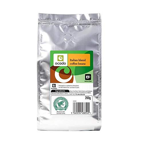 Ocado Italian Blend Coffee Beans 200g von Ocado