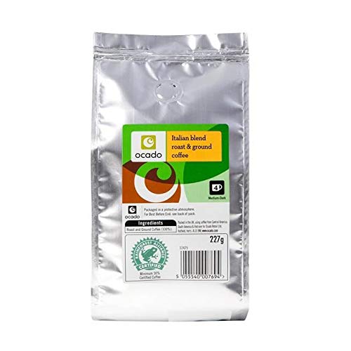 Ocado Italian Blend Roast & Ground Coffee 227g von Ocado