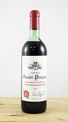 Wein Jahrgang 1978 Château Guadet-Plaisance Flasche Wein Jahrgang 1978 Château Guadet-Plaisance Flasche von OccasionVin