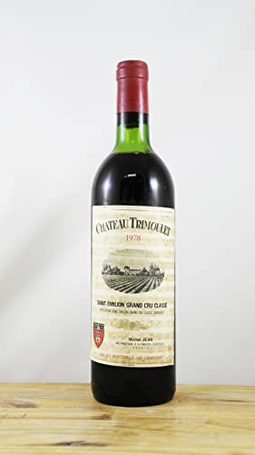 Wein Jahrgang 1978 Château Trimoulet Flasche von OccasionVin