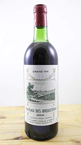 Wein Jahrgang 1979 Château des Brousteras CA Flasche Wein Jahrgang 1979 Château des Brousteras CA Flasche von OccasionVin