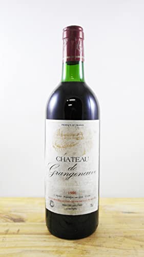 Wein Jahrgang 1986 Château Grangeneuve Flasche Wein Jahrgang 1986 Château Grangeneuve Flasche von OccasionVin