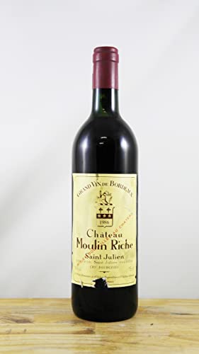 Wein Jahrgang 1986 Château Moulin Riche Flasche von OccasionVin