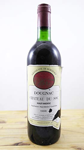 Wein Jahrgang 1988 Château du Soc ETA Flasche von OccasionVin