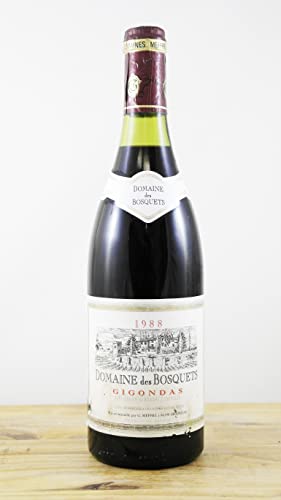 Wein Jahrgang 1988 Domaine des Bosquets Flasche von OccasionVin