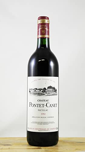 Wein Jahrgang 1992 Château Pontet-Canet Flasche von OccasionVin