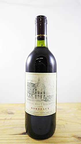 Wein Jahrgang 1999 Château Haut Balastar Flasche von OccasionVin