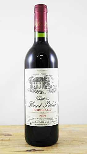Wein Jahrgang 2009 Château Haut Belair Flasche von OccasionVin