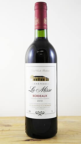 Wein Jahrgang 2010 Château La Misse Flasche Wein Jahrgang 2010 Château La Misse Flasche von OccasionVin