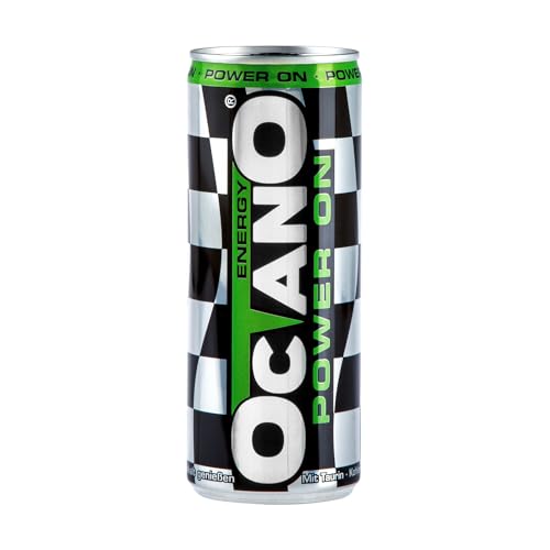 Octano Energy | Koffeinhaltiger Energy Drink | 250ml pro Dose | 24er Palette | Preis inklusive 6 € Dosenpfand von Octano Energy