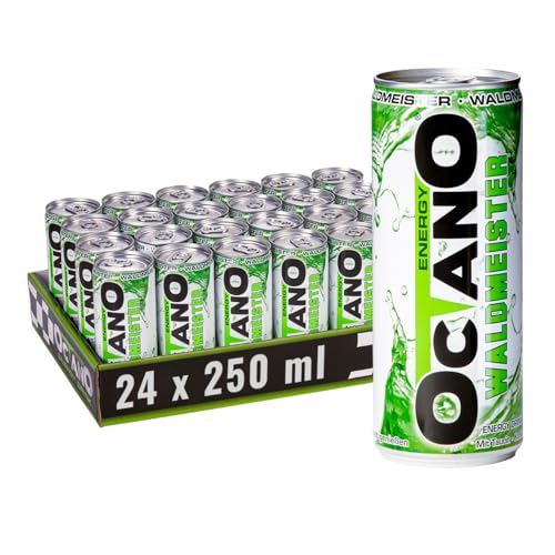 Octano Energy | Waldmeister | Koffeinhaltiger Energy Drink mit Waldmeistergeschmack | 250ml pro Dose | 24er Palette | Preis inklusive 6 € Dosenpfand | 31,5 mg Koffein pro 100ml Octano Energy | Waldmeister | Koffeinhaltiger Energy Drink mit Waldmeistergeschmack | 250ml pro Dose | 24er Palette | Preis inklusive 6 € Dosenpfand | 31,5 mg Koffein pro 100ml von Octano Energy