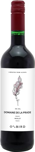 Oddbird Rotwein alkoholfrei Domaine de la Prade Merlot entalkoholisierter Wein ROT, 750ml von Oddbird